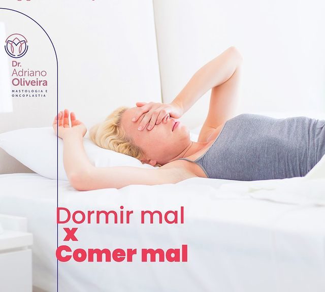 Dormir mal X Comer mal